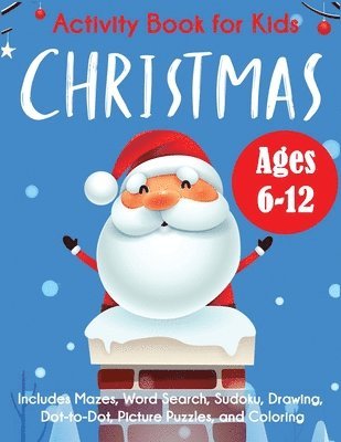 bokomslag Christmas Activity Book for Kids