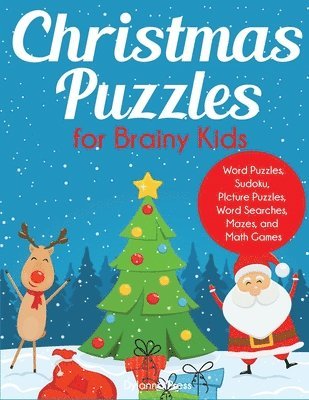 bokomslag Christmas Puzzles for Brainy Kids
