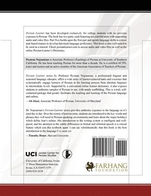 Peyman Nojoumian - Persian Learner Part Two, Häftad