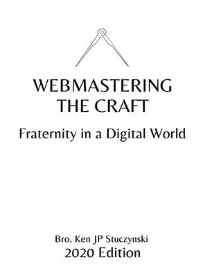 bokomslag Webmastering the Craft