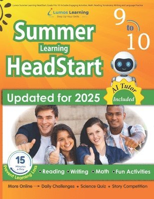 bokomslag Lumos Summer Learning HeadStart, Grade 9 to 10