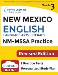 bokomslag New Mexico Measures of Student Success and Achievement (NM-MSSA) Test Practice: Grade 3 English Language Arts Literacy (ELA) Practice Workbook and Ful