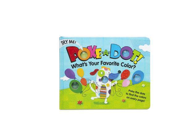 Poke-A-Dot: Favorite Color, Inbunden