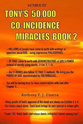 Anthony Coscia - Tony's 50,000 Co-Incidence Miracles - Book #2, Häftad