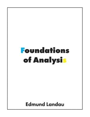 Foundations of Analysis 1