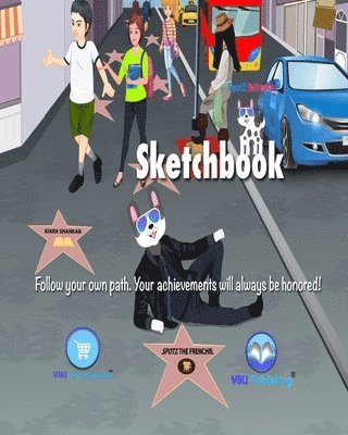 Viki Merchandise, VIKI Merchandise - SpotZ the Frenchie(R) Brand Sketchbook - Follow Your Own Path, Häftad
