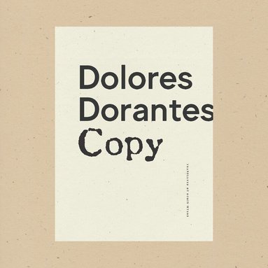 Dolores Dorantes - Copy, Häftad