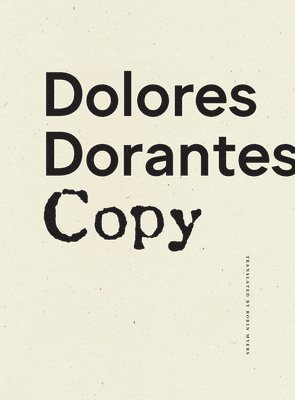 Dolores Dorantes, Dorantes Dolores - Copy, Häftad