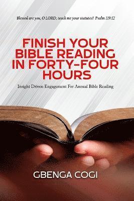 bokomslag Finish Your Bible Reading in Forty-Four Hours