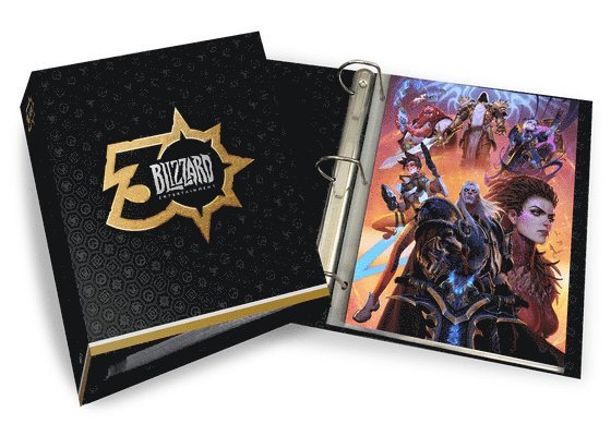 The Blizzard 30th Anniversary Print Portfolio Binder W/Exclusive Print 1