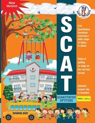 bokomslag SCAT Quantitative Aptitude-Grades 4 and up