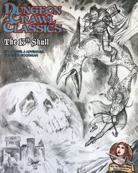 bokomslag Dungeon Crawl Classics #71: The 13th Skull - Sketch Cover