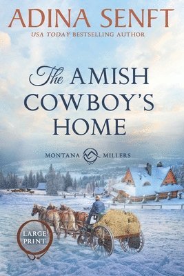 bokomslag Amish Cowboy's Home (Large Print)