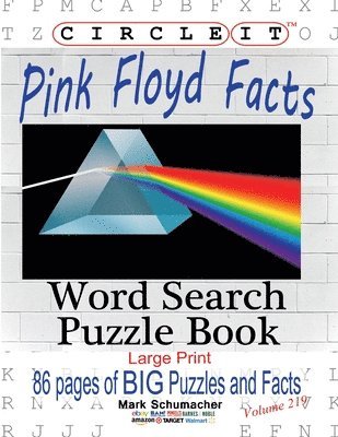 bokomslag Circle It, Pink Floyd Facts, Word Search, Puzzle Book