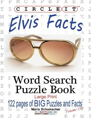 bokomslag Circle It, Elvis Facts, Word Search, Puzzle Book