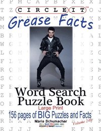 bokomslag Circle It, Grease Facts, Word Search, Puzzle Book