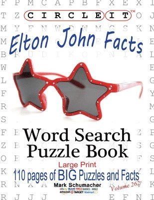 bokomslag Circle It, Elton John Facts, Word Search, Puzzle Book