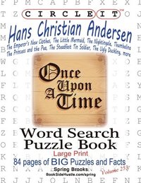 bokomslag Circle It, Hans Christian Andersen, Word Search, Puzzle Book