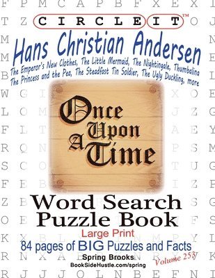 Circle It, Hans Christian Andersen, Word Search, Puzzle Book 1