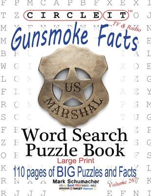 bokomslag Circle It, Gunsmoke Facts, Word Search, Puzzle Book