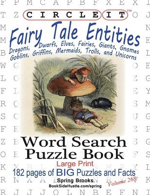 bokomslag Circle It, Fairy Tale Entities, Word Search, Puzzle Book