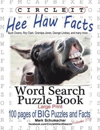 bokomslag Circle It, Hee Haw Facts, Word Search, Puzzle Book