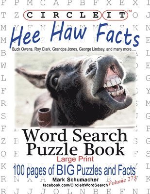 Circle It, Hee Haw Facts, Word Search, Puzzle Book 1