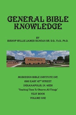 bokomslag General Bible Knowledge