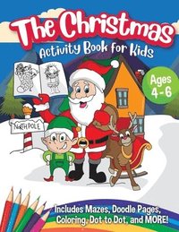 bokomslag Christmas Activity Book for Kids - Ages 4-6
