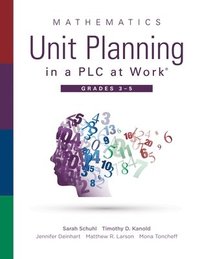 bokomslag Mathematics Unit Planning in a PLC at Work(r), Grades 3--5: (A Guide to Collaborative Teaching and Mathematics Lesson Planning to Increase Student Und
