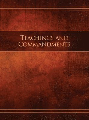 Teachings and Commandments, Book 1 - Teachings and Commandments 1