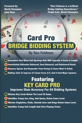 bokomslag Card Pro Bridge Bidding System: Paperback