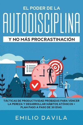 bokomslag El poder de la autodisciplina y no ms procrastinacin