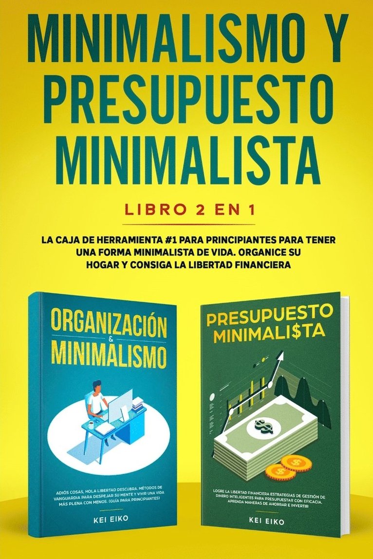 Minimalismo y presupuesto minimalista libro 2-en-1 1