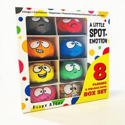 A Little Spot of Emotion 8 Plush Toys with Feelings Book Box Set