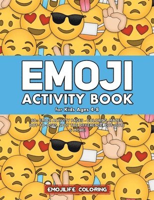 Emoji Activity Book for Kids Ages 4-8 1