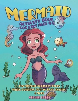 bokomslag Mermaid Activity Book for Kids Ages 4-8
