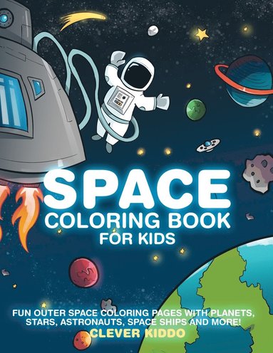 bokomslag Space Coloring Book for Kids