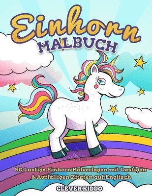 bokomslag Einhorn-Malbuch