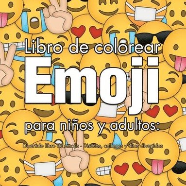 bokomslag Libro de colorear Emoji para niños y adultos