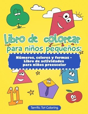 bokomslag Libro de colorear para niños pequeños