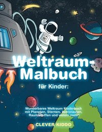 bokomslag Weltraum-Malbuch fr Kinder