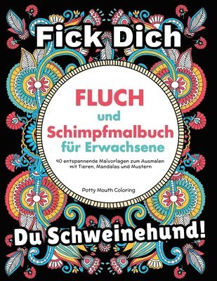 bokomslag Fluch und Schimpfmalbuch fr Erwachsene