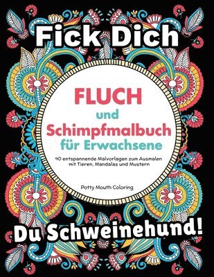 bokomslag Fluch und Schimpfmalbuch für Erwachsene