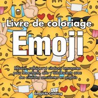 bokomslag Livre de coloriage emoji