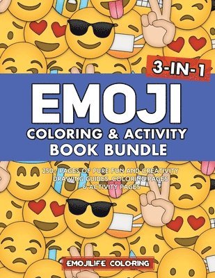 Emoji Coloring & Activity Book Bundle 1