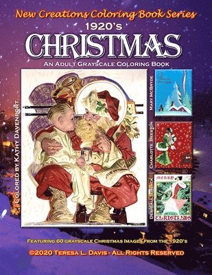 bokomslag New Creations Coloring Book Series: 1920s Christmas