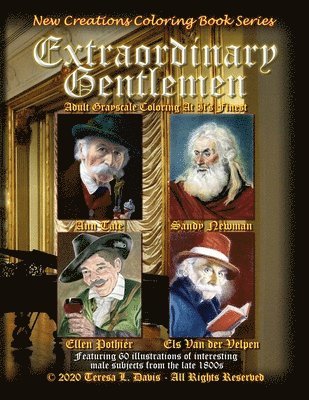 bokomslag New Creations Coloring Book Series: Extraordinary Gentlemen