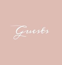 bokomslag Guests Hardcover Guest Book