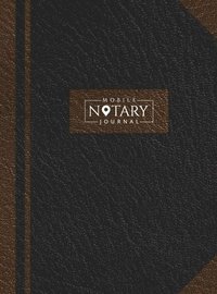 bokomslag Mobile Notary Journal